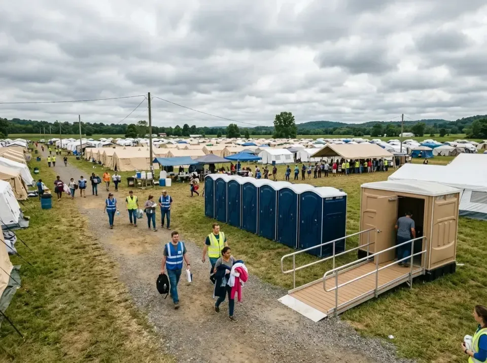disaster-relief-camp-restrooms-010 — frequently asked questions, Dumpster & Portable Bathrooms Rental in Lake Mathews, CA